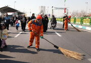 حضور ۱۵۹۴۷ پاکبان در مراسم وداع و تشییع رهبر شهید/ آماده‌باش سازمان پسماند در ۳حلقه خدماتی