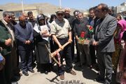 ساخت مدرسه در تنها روستای عشایرنشین ملایر، گامی برای تحقق عدالت آموزشی