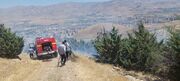 مهار آتش‌سوزی دامنه آبیدر سنندج در کوتاه‌ترین زمان/ شهروندان از مراجعه به محل خودداری کنند