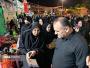 بدرقه‌ای به رنگ کودکانه؛ روایت سه شب همدلی در موکب «دست‌های کوچک، بدرقه بزرگ» ساری