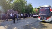 بدرقه زائران کرمانشاهی «رهبر شهید انقلاب»