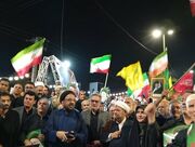وداع مردم جیرفت با «آقای شهید»/ پرچم‌های سه‌رنگ و اشک‌های بی‌امان در فراق رهبر