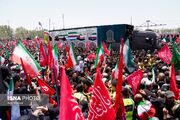 پایان مراسم تشییع در تهران قبل از ساعت ۱۷ /انتقال پیکرهای مطهر به شهر قم پیش از اذان مغرب