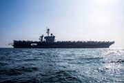 خروج ناو هواپیمابر آبراهام لینکلن از دریای عمان