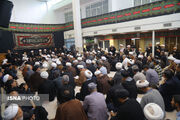 مراسم بزرگداشت رهبر شهید از سوی آیت‌الله نوری همدانی در قم برگزار شد