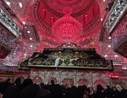 حال و هوای حرمین کربلا در آستانه اربعین+ عکس