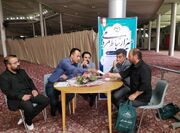 برپایی میز ارتباطات مردمی جهاددانشگاهی در نماز جمعه اراک