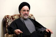 تسلیت سیدمحمد خاتمی در پی درگذشت همسر آیت‌الله موسوی بجنوردی