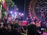 مراسم وداع با پیکر شهید انوری‌مقدم در کرمان برگزار شد + عکس