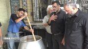 آملی‌ها پای سنت چندین ساله حلیم پزی در دهه‌ آخر صفر
