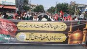 مازندران در سوگ امام رئوف/ روایت ارادت خادمیاران رضوی به ولی نعمت ایرانیان