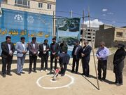 عملیات اجرایی احداث پارک شهرک سیمان رزن آغاز شد