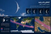 کدام شهرها امروز شاهد پنهان‌شدن سیاره زهره هستند؟