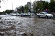 ۱۱ حوضه آبریز تهران از گیشا تا فرودگاه مهرآباد در مسیر سیلاب/برخی آبراهه‌ها در شهر گم شدند