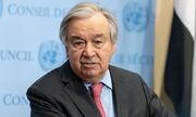 گفت‌وگوی تلفنی وزیر امور خارجه با دبیرکل سازمان ملل متحد