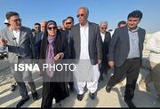 بازدید وزیر راه و شهرسازی از پروژه راه‌آهن چابهار–زاهدان