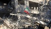 برگزاری آئین روز «پرچم» دانشگاه شریف با یک هفته تاخیر در محل اصابت موشک