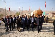 بازدید وزیر آموزش و پرورش از محل شهادت دانش‌آموزان و معلم در لامرد