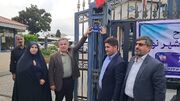  رونمایی از پلاک‌های هوشمند جی‌نف در شهر نور
