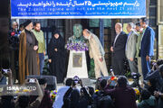 از سردیس شهید سرلشکر ایزدی رونمایی شد