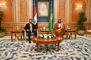 دیدار ولیعد عربستان و نخست‌وزیر عراق در ریاض