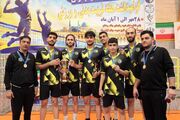 تیم والیبال ورامین قهرمان جام پرچم کشور شد
