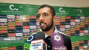 بازیکن فجرسپاسی: با وجود ۱۰ نفره شدن، خوشحالیم که با امتیاز از زمین خارج شدیم