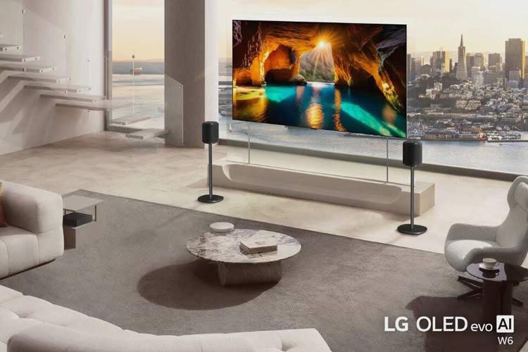 باریک‌ترین تلویزیون بی‌سیم دنیا معرفی شد