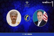 گفتگوی تلفنی وزرای امور خارجه ایران و عمان