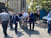 آتش سوزی در هتل استقلال تهران