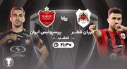 پخش زنده بازی پرسپولیس و الریان قطر