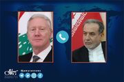 اولین گفت و گوی تلفنی عراقچی و وزیر خارجه دولت جدید لبنان/ بحث انجام پروازهای مسافری میان دو کشور مطرح شد