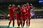 14 فوتسالیست ایران در قهرمانی آسیا