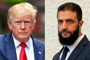 ترامپ و احمد الشرع در مورد سوریه گفت و گو کردند