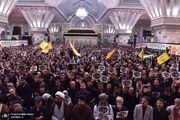 مراسم بیعت مهاجرین افغانستانی با مقام معظم رهبری و سوگواره قائد شهید و گرامیداشت علامه فیاض در حرم امام خمینی (س)