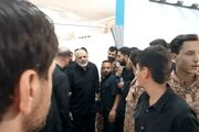 بازدید سردار وحیدی از بیمارستان موقت مصلای تهران + عکس