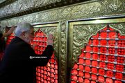 حضور سردار قاآنی در مراسم بزرگداشت رهبر شهید در امام زاده علی اکبر چیذر