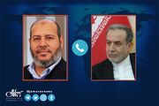 عراقچی به خلیل الحیه رئیس جدید دفتر سیاسی حماس تبریک گفت