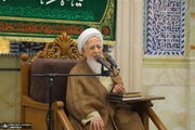 آیت‌الله العظمی جوادی آملی: هیچ فکر می‌کردیم روزی برسد که دو ابر قدرت دنیا رو مچاله کنیم؟ آیا این معجزه نیست؟