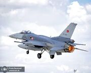 جنگنده F-16 ترکیه سقوط کرد + فیلم