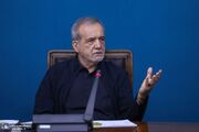 پزشکیان: جنگ همیشه راه‌حل عبور از مشکلات نیست/ وقتی پیمانی بسته شد، باید گردن را در گرو پیمان گذاشت و در برابر پیمان‌شکنی ایستاد/ کسانی که از این تفاهم‌نامه دفاع کردند، به فکر عزت و سربلندی کشور هستند؛ افراد واداده‌ای نیستند و در میدان جنگ حضور دارند