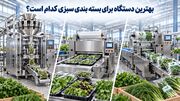 بهترین دستگاه برای بسته بندی سبزی کدام است؟