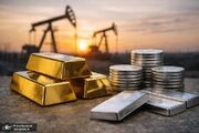قیمت طلا بالا و دلار پایین رفت