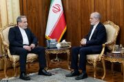 سفیران جدید ایران در ایتالیا و اوگاندا به دیدار عراقچی رفتند