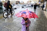 رگبار و وزش باد شدید در تهران