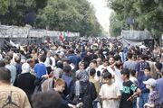 شکوهِ مهمانی کیلومتری غدیر در مسیر شریعتی تا بازار اردبیل