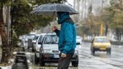 رگبار و باد شدید در نیمه شمالی ایران