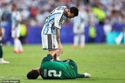 داور کارت قرمز به نابغه آرژانتینی نداد / پارتی بازی برای مسی؟!