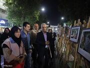 در دل شب‌هایی که گرگان با حضور مردم در «میدان هنر» روشن شد