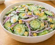 طرز تهیه سالاد خیار مجلسی؛ یک سالاد شگفت انگیز تابستانی!